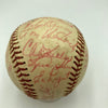 1951 Yankees World Series Champs Team Signed Baseball Mickey Mantle DImaggio JSA