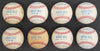 Lot Of (41) Hall Of Fame Signed Major League Baseball All Inscribed "To Bob" JSA