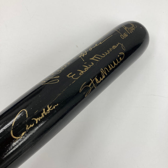 3,000 Hit Club Multi Signed Baseball Bat 11 Signatures Willie Mays JSA COA