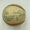 1956 World Series Signed Game Used Baseball Yankees VS. Dodgers MEARS COA