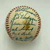 1957 All Star Game Team Signed National League Baseball Ernie Banks JSA COA