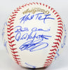 2009 New York Yankees Team Signed World Series Baseball Derek Jeter JSA COA