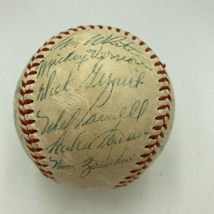 Ted Williams 1956 Boston Red Sox Team Signed Official American League Baseball