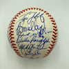 1998 New York Yankees World Series Champs Team Signed Baseball Derek Jeter JSA