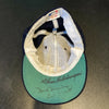 Hank Greenberg Signed Vintage Detroit Tigers Baseball Hat Beckett COA