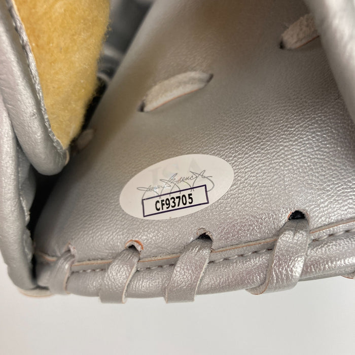 David Wells 1998 Perfect Game Signed Wilson Baseball Glove JSA COA