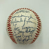 Beautiful 1990 Cincinnati Reds World Series Champs Team Signed Baseball JSA COA
