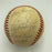 1954 New York Giants & Cleveland Indians World Series Multi Signed Baseball JSA