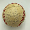 1954 New York Giants & Cleveland Indians World Series Multi Signed Baseball JSA