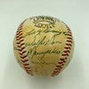 1963 Los Angeles Dodgers World Series Champs Team Signed Baseball JSA COA