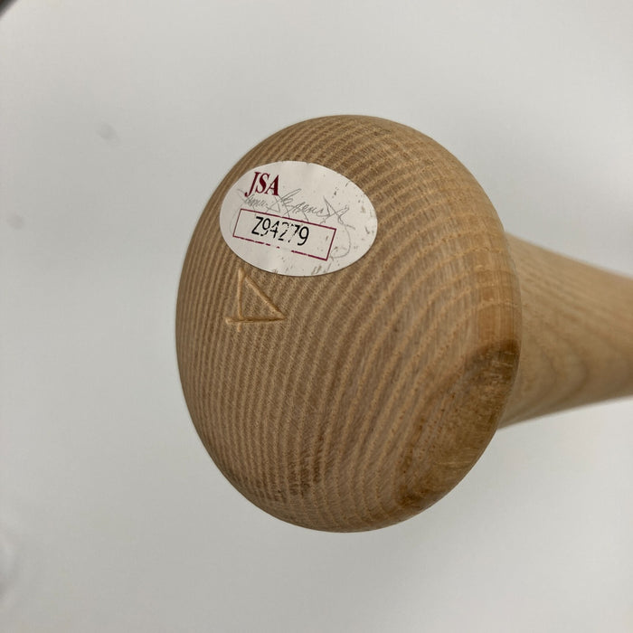 Willie Mays Signed Louisville Slugger Game Model Baseball Bat JSA Sticker