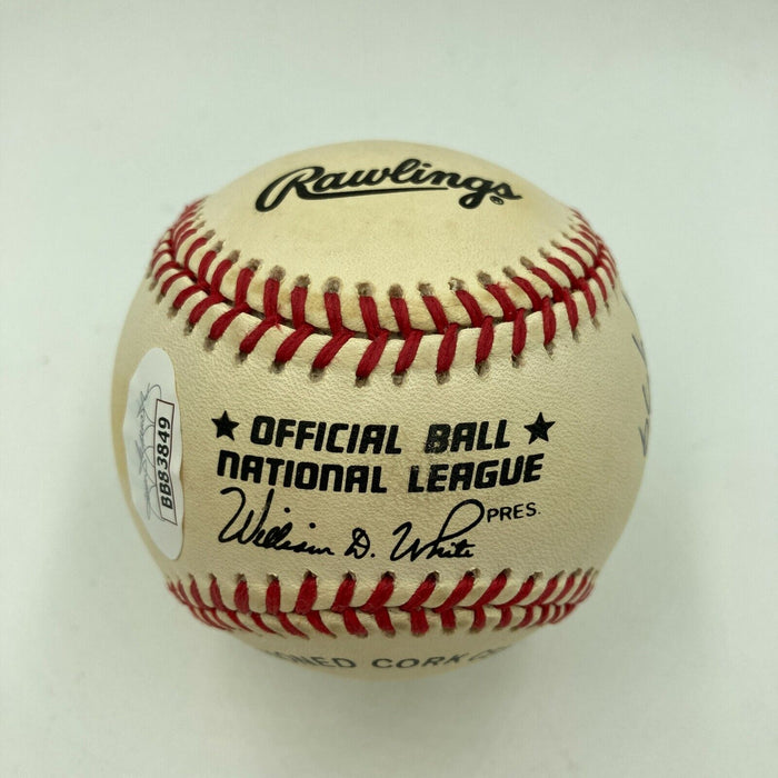 Stunning Willie Mays "Hall Of Fame 1979" Signed Baseball JSA COA Graded MINT 9