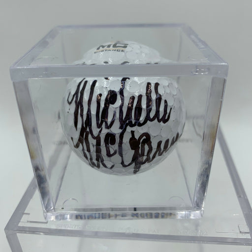 Michelle McGann Signed Autographed Golf Ball PGA With JSA COA