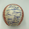 Mickey Mantle New York Yankees Hall Of Fame Legends Multi Signed Baseball JSA