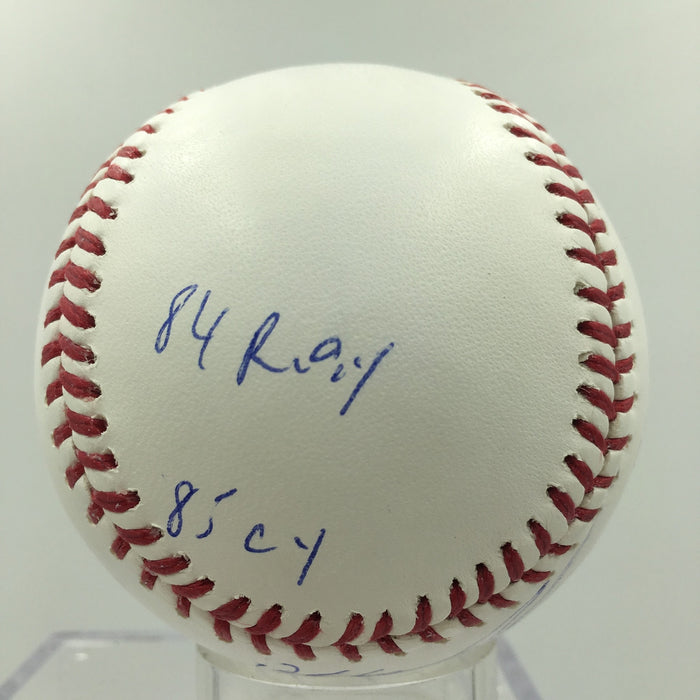 Dwight Doc Gooden Signed Heavily Inscribed MLB Baseball PSA DNA COA