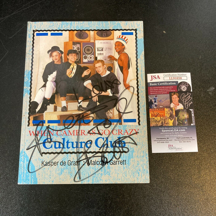 Boy George Signed Autographed Culture Club Book With JSA COA