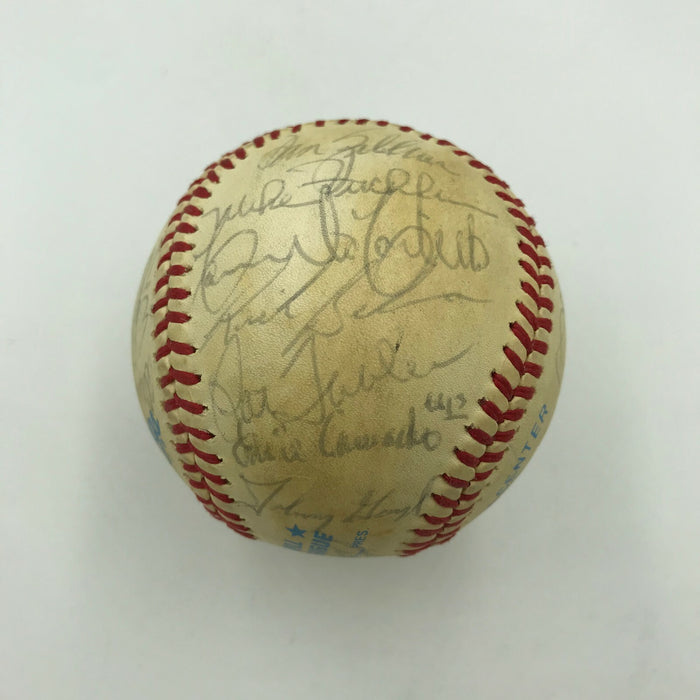 1987 Cleveland Indians Team Signed Official American League Baseball