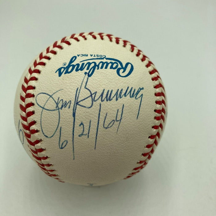 Sandy Koufax Perfect Game Pitchers Signed Baseball With Inscriptions JSA COA