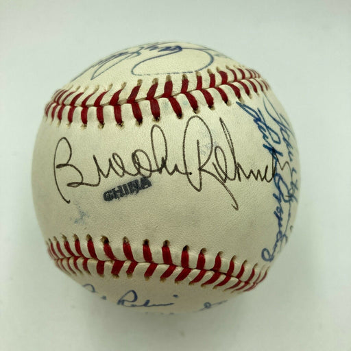 Brooks Robinson HOF Signed Cracker Jack Old Timers Game Baseball Beckett COA