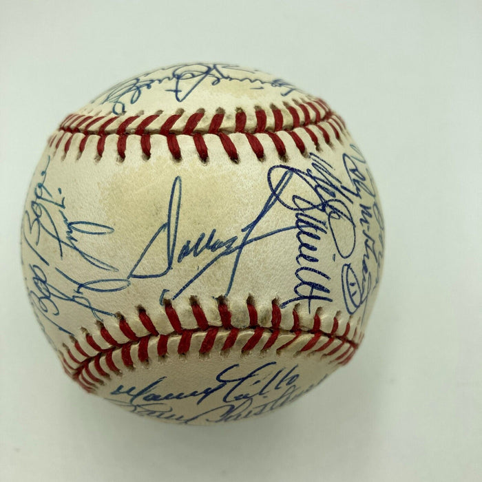 1980 Philadelphia Phillies World Series Champs Team Signed W.S. Baseball JSA COA