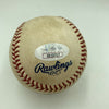 Mariano Rivera 2001 Playoffs Final Out Save Signed Game Used Baseball JSA COA