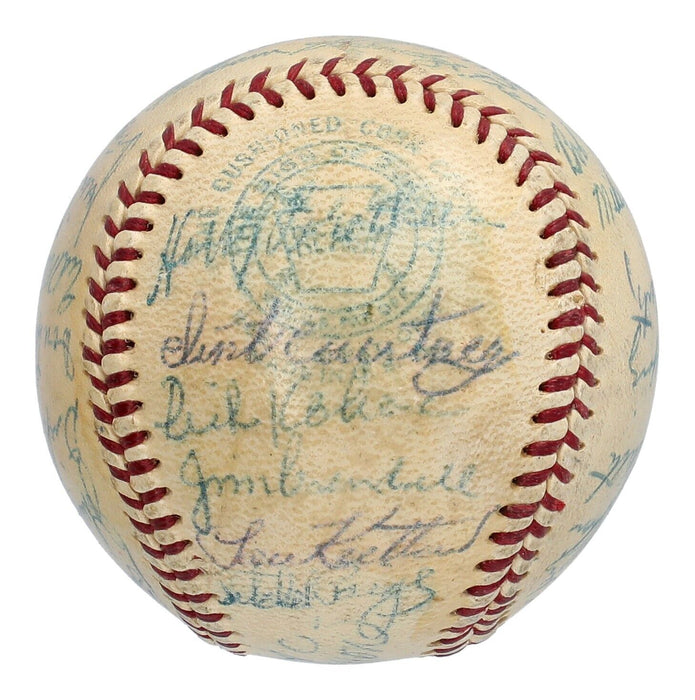 1953 St. Louis Browns Team Signed American League Baseball Beckett COA