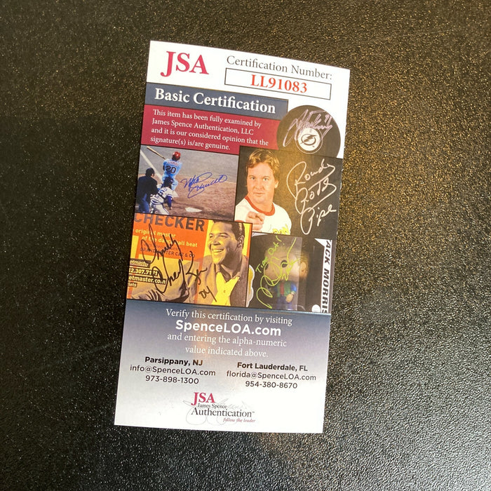 John Travolta Signed Autographed 1978 Preview Magazine JSA COA