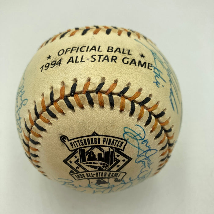 1994 All Star Game National League Team Signed Baseball Barry Bonds PSA DNA COA