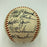 1968 Boston Red Sox Team Signed American League Baseball JSA COA