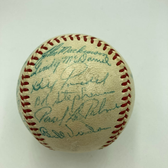 1955 St. Louis Cardinals Team Signed National League Baseball PSA DNA COA