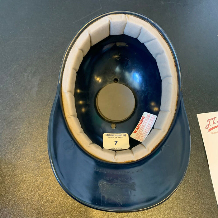 Ozzie Smith Signed Authentic 1992 Game Issued St. Louis Cardinals Helmet JSA COA