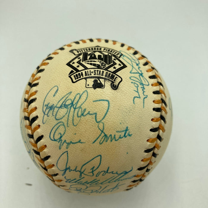1994 All Star Game National League Team Signed Baseball Barry Bonds PSA DNA COA
