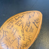 1976 Nebraska Cornhuskers Team Signed Football 50+ Signatures JSA COA