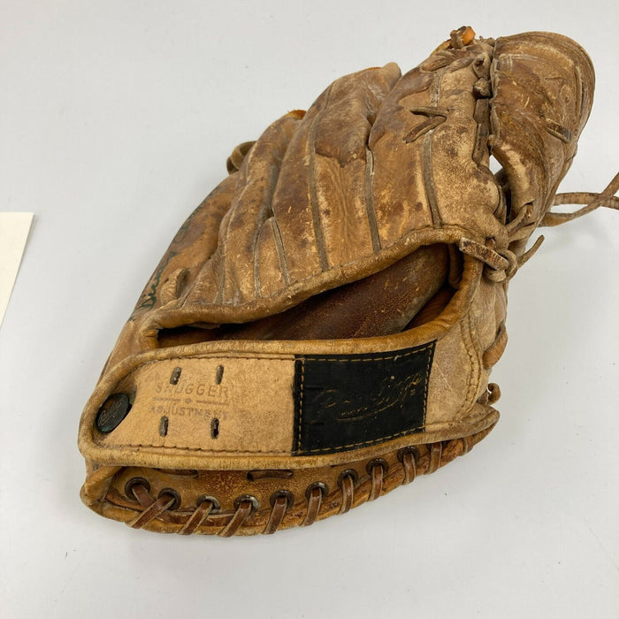 Mickey Mantle Signed 1950's Rawlings Game Model Baseball Glove JSA COA