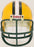Ray Nitschke "H.O.F. 1978 Super Bowl I & II" Signed Green Bay Packers Helmet PSA
