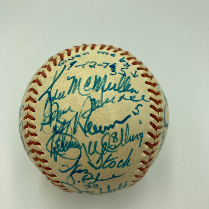 1976 Oakland A's Athletics Team Signed American League Baseball PSA DNA COA