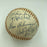 Beautiful HOF Multi Signed Baseball Joe Mccarthy Ernie Banks Stan Musial JSA COA