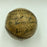Historic 1922 Cleveland Indians Team Signed Baseball With Tris Speaker JSA COA