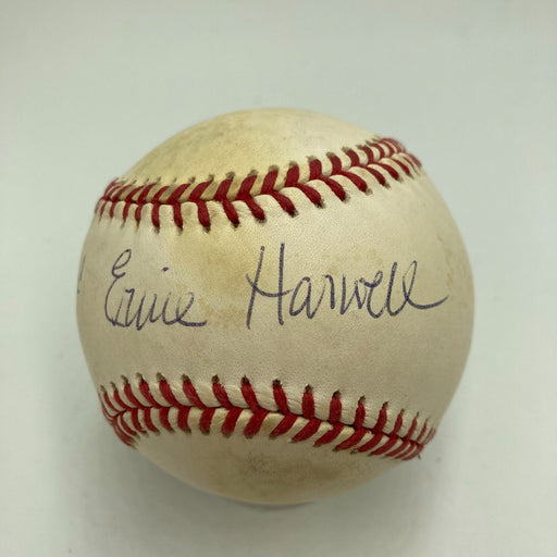 Ernie Harwell "It's Gone The Shot Heard Round The World" Signed Baseball JSA COA