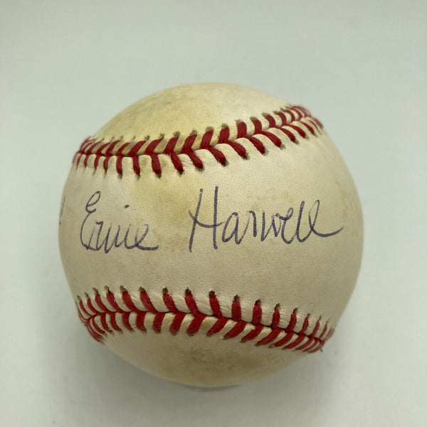 Ernie Harwell "It's Gone The Shot Heard Round The World" Signed Baseball JSA COA
