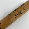 Honus Wagner Signed Louisville Slugger Honus Wagner Day Mini Baseball Bat BAS