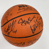 1997-98 Chicago Bulls NBA Champs Team Signed Game Basketball The Last Dance JSA