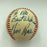 Tim Raines Signed Vintage National League Feeney Baseball JSA COA
