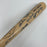 1977 New York Yankees World Series Champs Team Signed Bat JSA COA