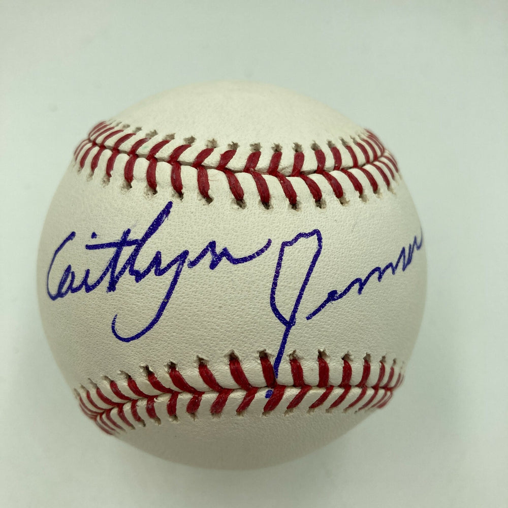 Caitlyn Jenner (Bruce Jenner) Signed Major League Baseball Beckett COA Auto