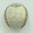 1970's San Francisco Giants Minor League Team Signed Autographed Baseball