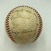 Honus Wagner Sweet Spot 1947 Pittsburgh Pirates Team Signed Baseball PSA DNA COA