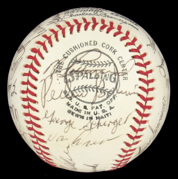 Beautiful  1975 Cincinnati Reds World Series Champs Team Signed Baseball PSA DNA
