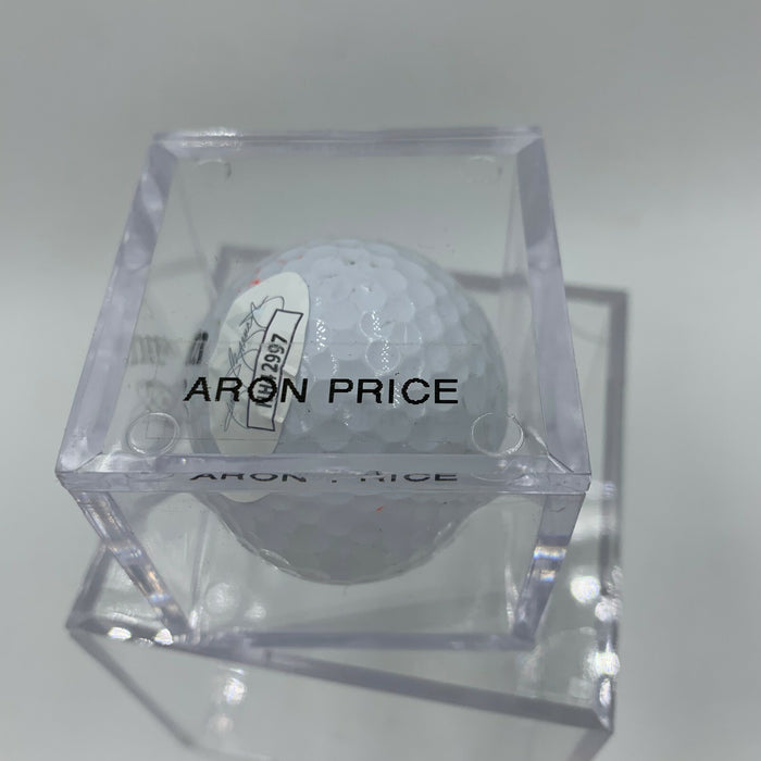 Aron Price Signed Autographed Golf Ball PGA With JSA COA