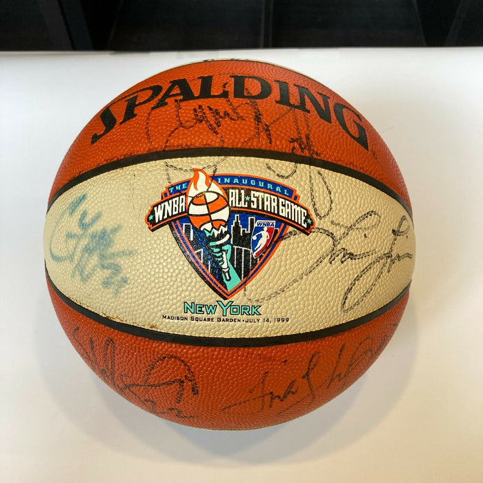 1999 WNBA All Star Game Multi Signed Official Basketball 25 Sigs JSA COA